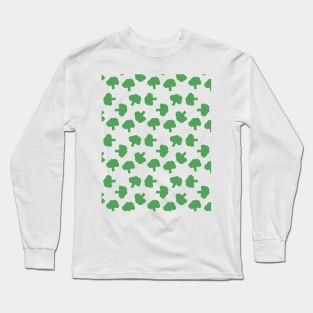 BROCCOLI VEGETABLE FOOD PATTERN Long Sleeve T-Shirt